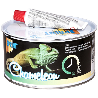 Шпатлевка SC1 SPRINT Chameleon автомобильная, полиэфирная, уп.1л/1,35кг SС112650G1